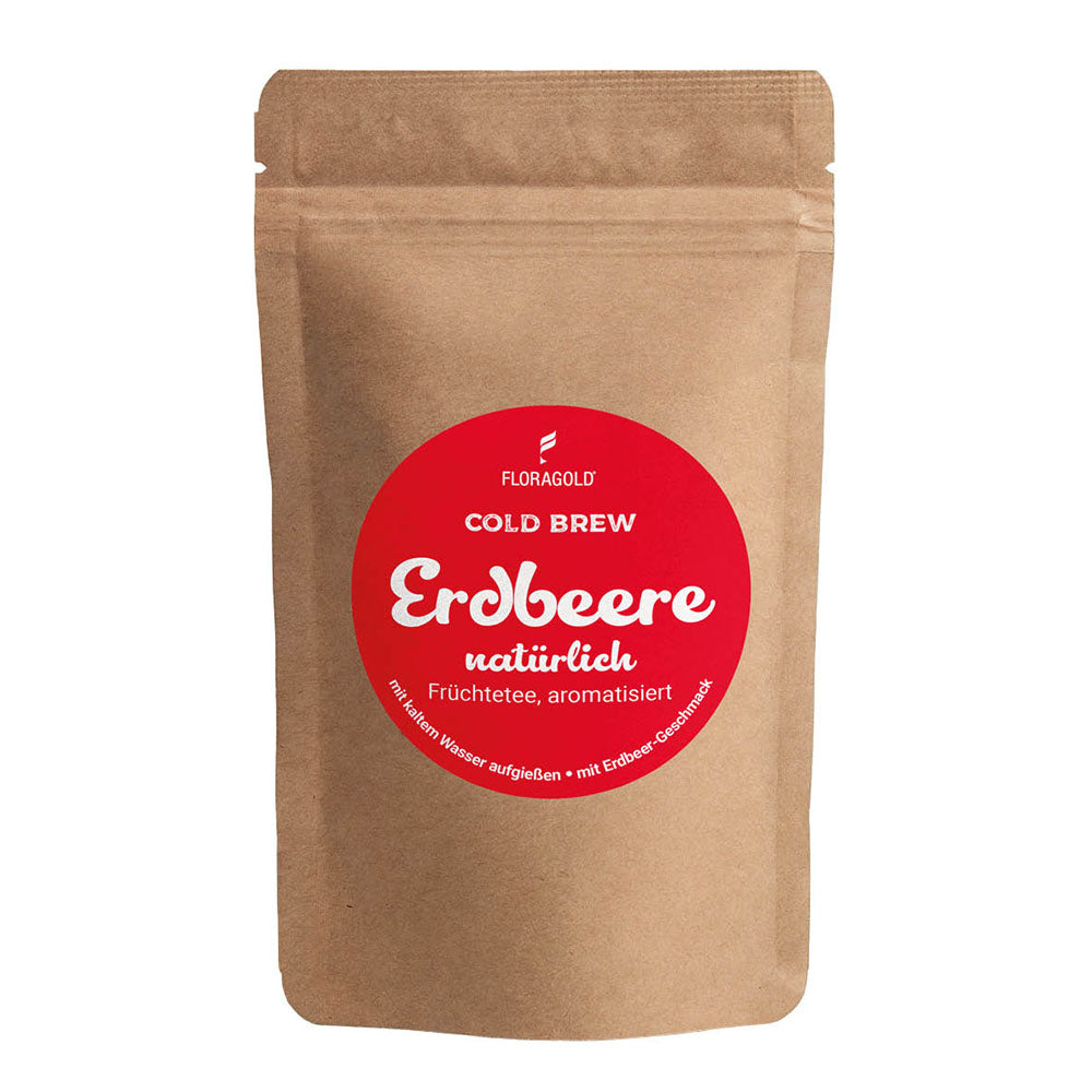 Cold Brew Früchtetee Erdbeere natürlich 100g