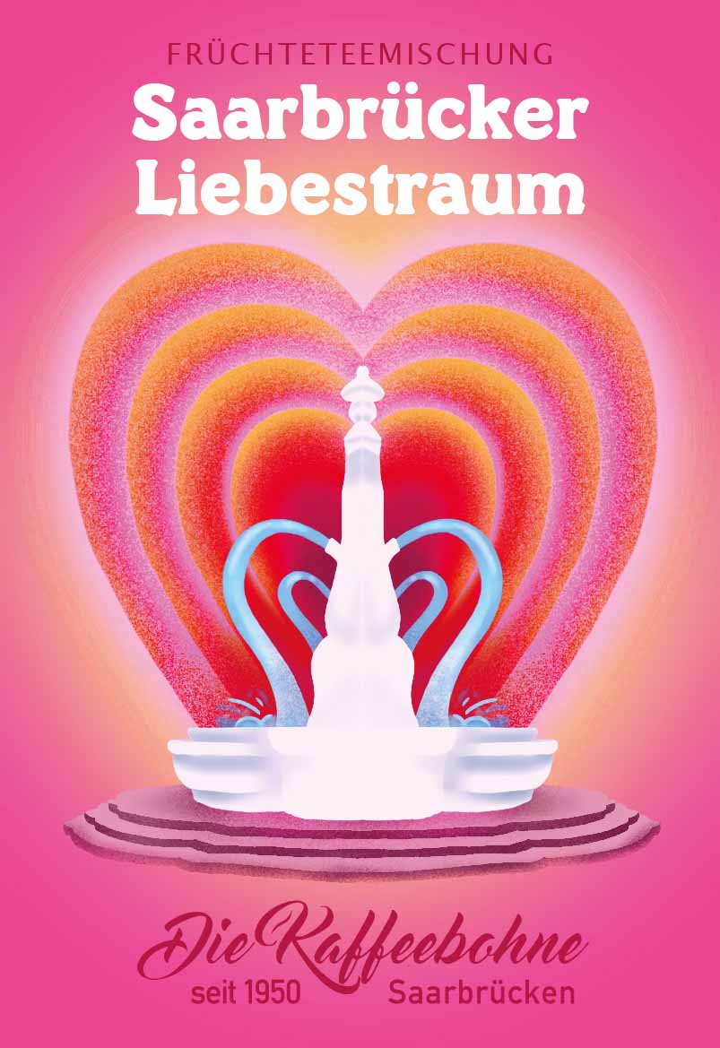 Kräuter-/Früchtetee Saarbrücker Liebestraum – säurearm