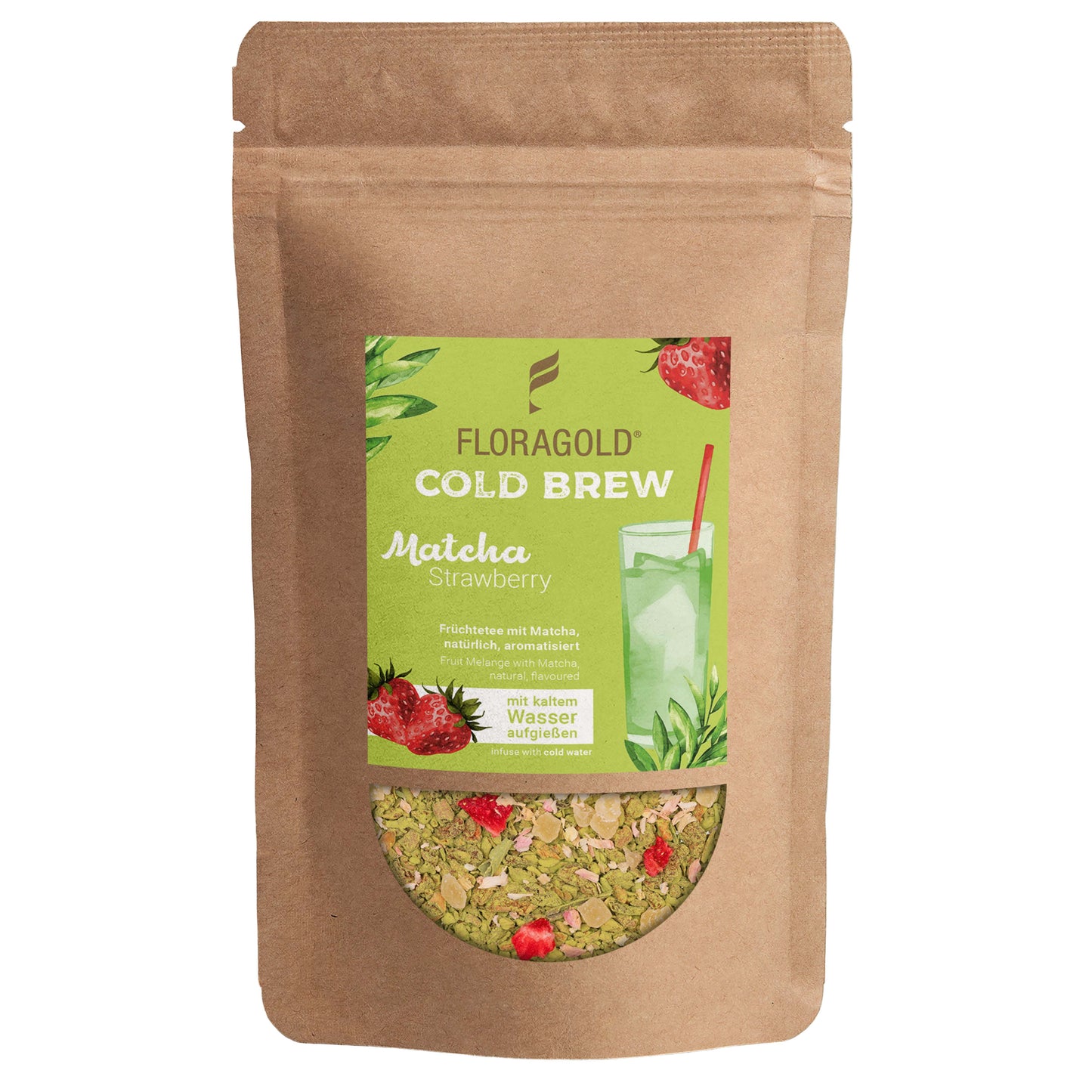 Cold Brew Matcha Strawberry natürlich 100g